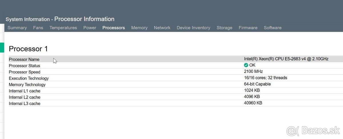 Predam server HP ProLiant DL120 Gen9 - 12