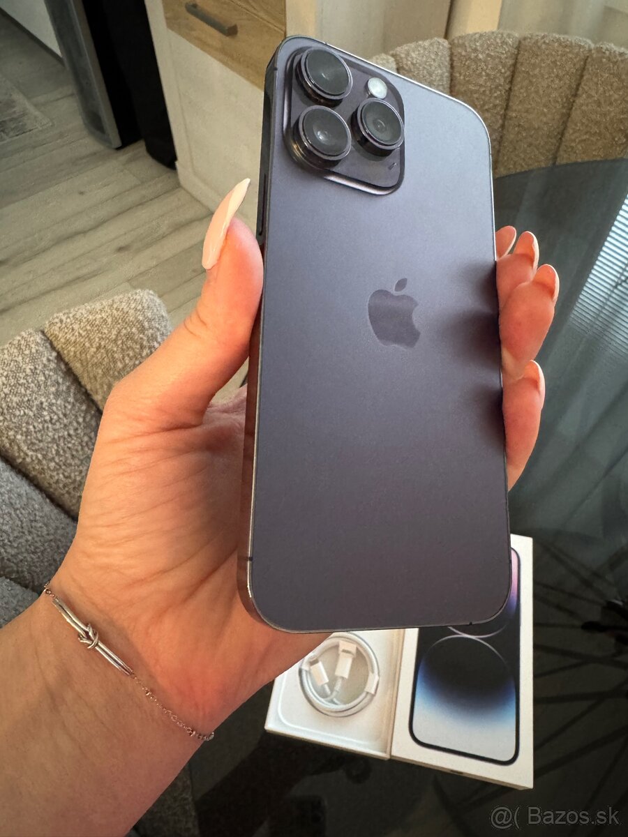 iPhone Apple 14 PRO MAX 128 GB fialový - 12