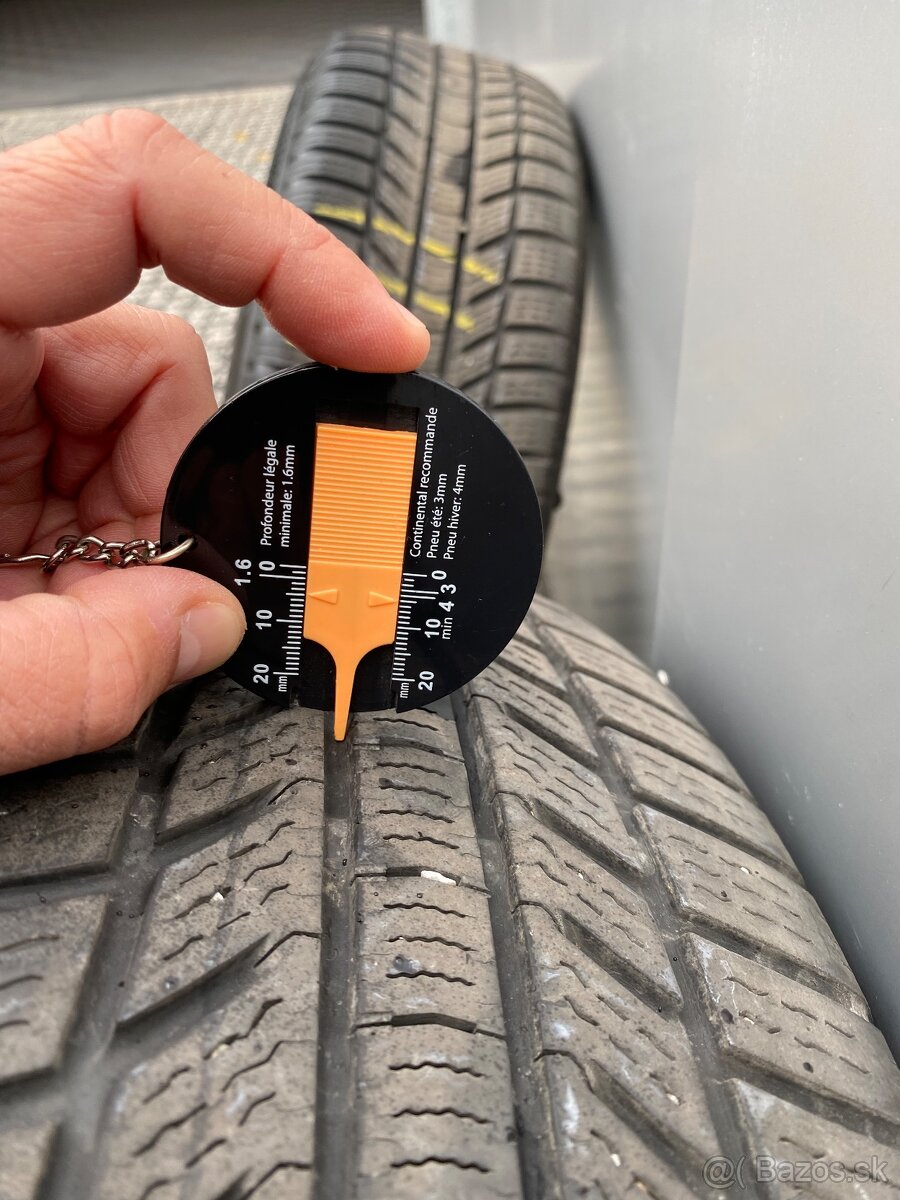 CONTINENTAL WINTER + ALU DISKY - 12