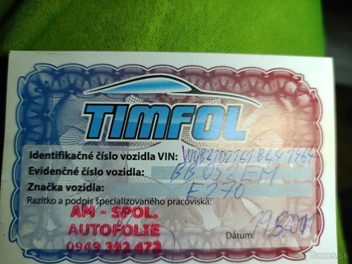 Predam MB W210 E270 - 12