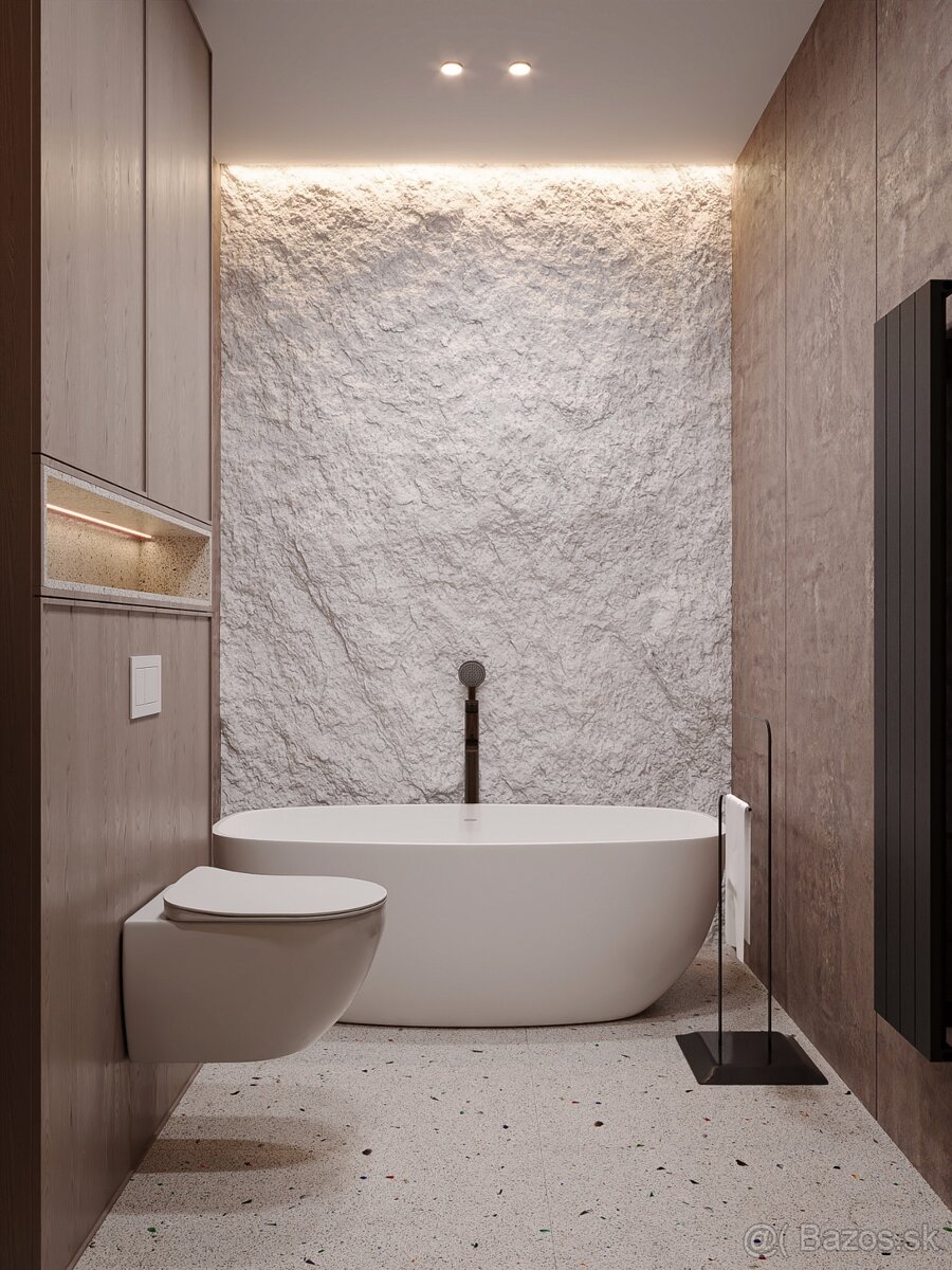 6 izb. skolaudovaný viladom (235 m²) bazén, vstupo do lesa - 12