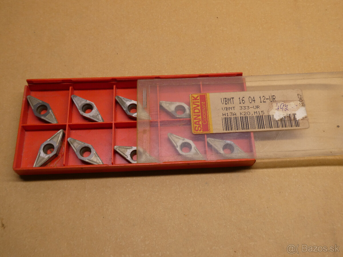 Predám nôž Sandvik SVJBL a doštičky - 12