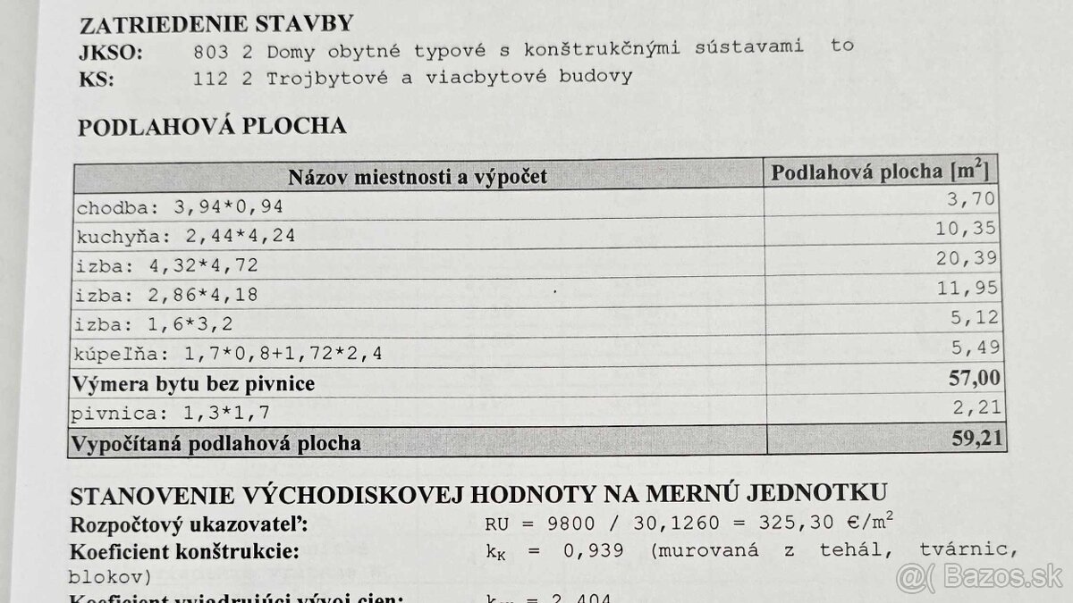 Tehlový 2-izbový byt na ul. Zváračská, Komárno – 57m2 - 12
