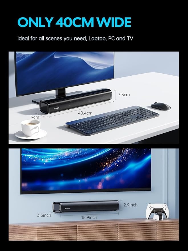 Soundbar MEVOSTO D7-3 – 60 W - 12