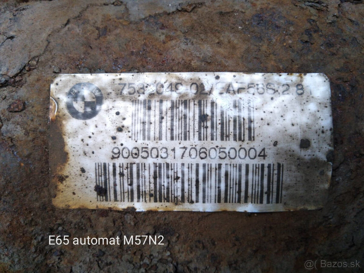 BMW diferenciál E90 E91 F30 F10 X3-E83 E60 E65 E87 - 12