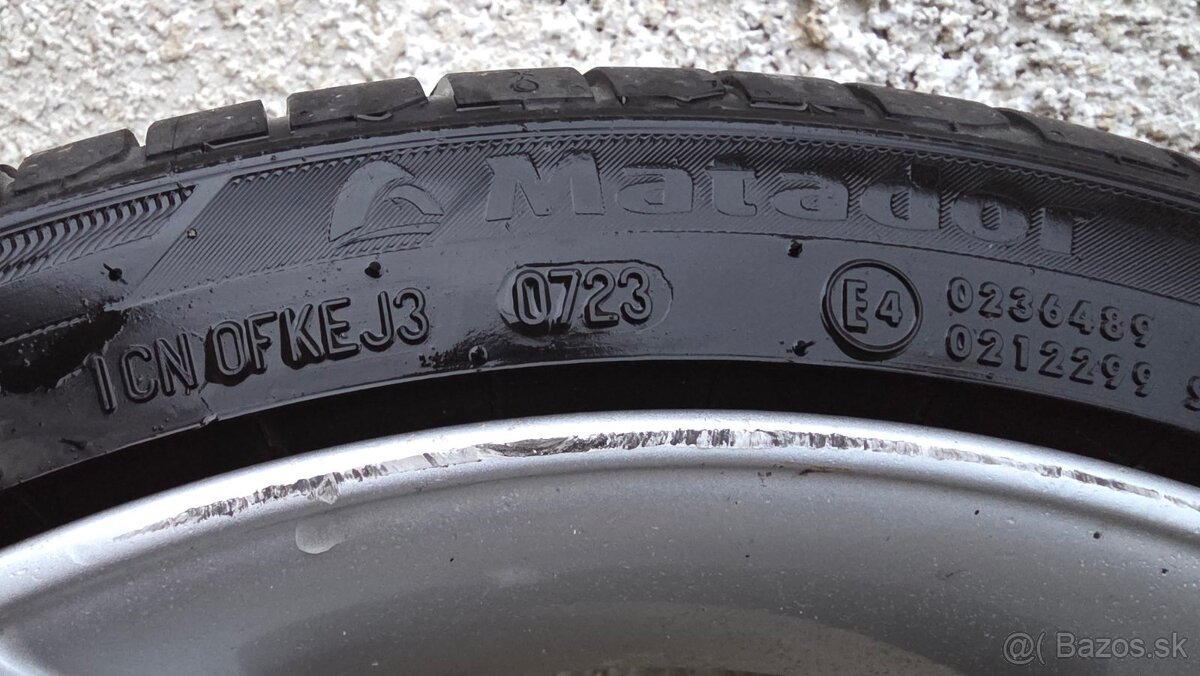 Letná sada kolies 5x100 R17 VW BOAVISTA - 12