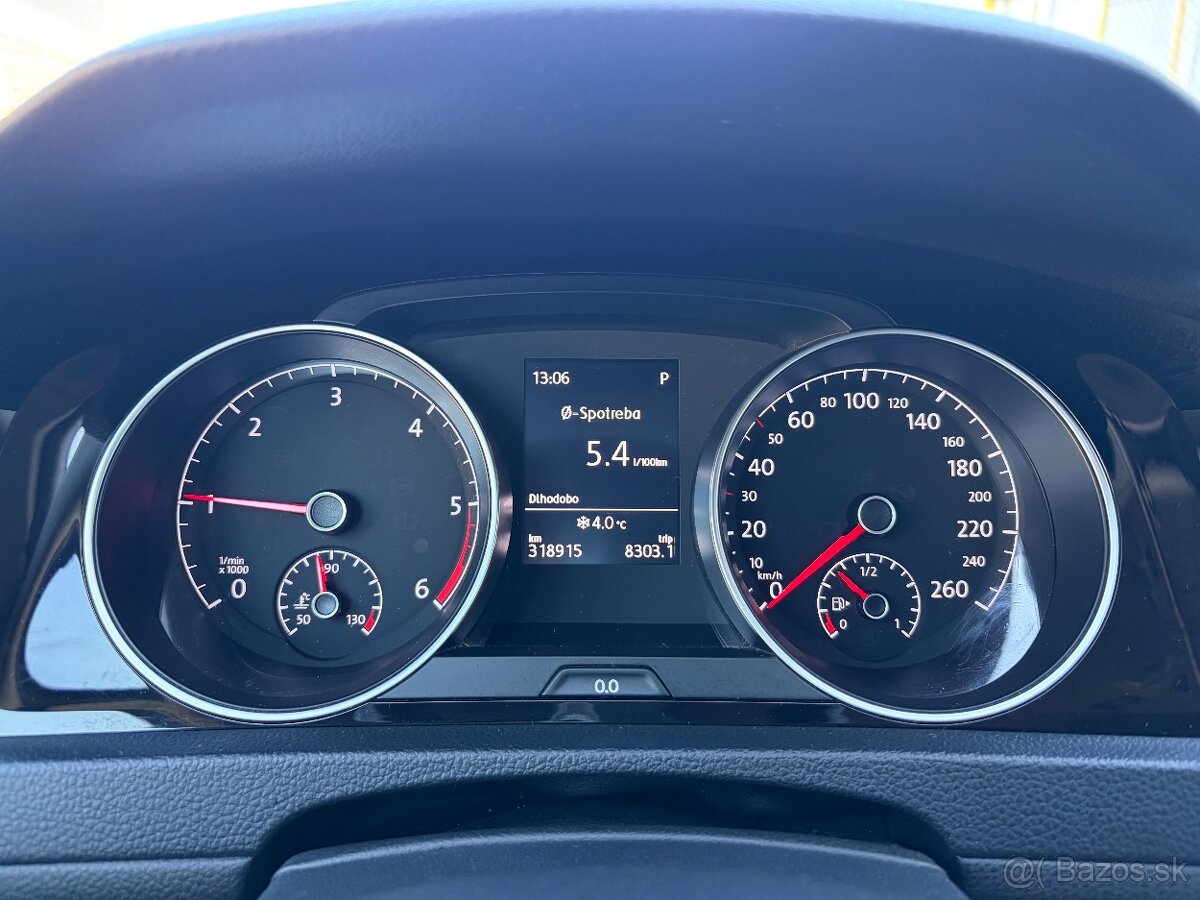 VW Golf VII variant, 1.6tdi, highline, DSG - 12