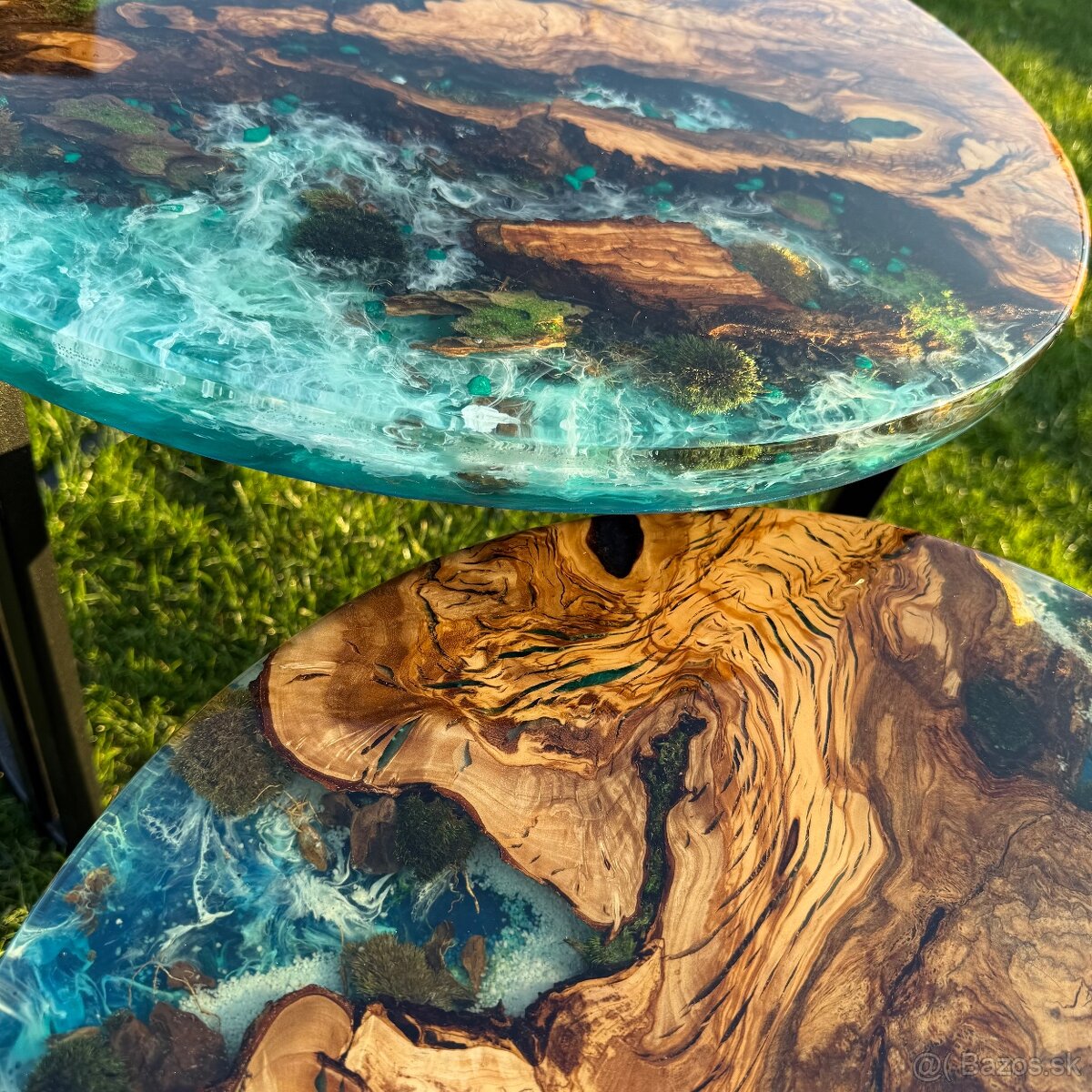 Epoxidový stôl , set konferenčných stolov , epoxidové stoly - 12