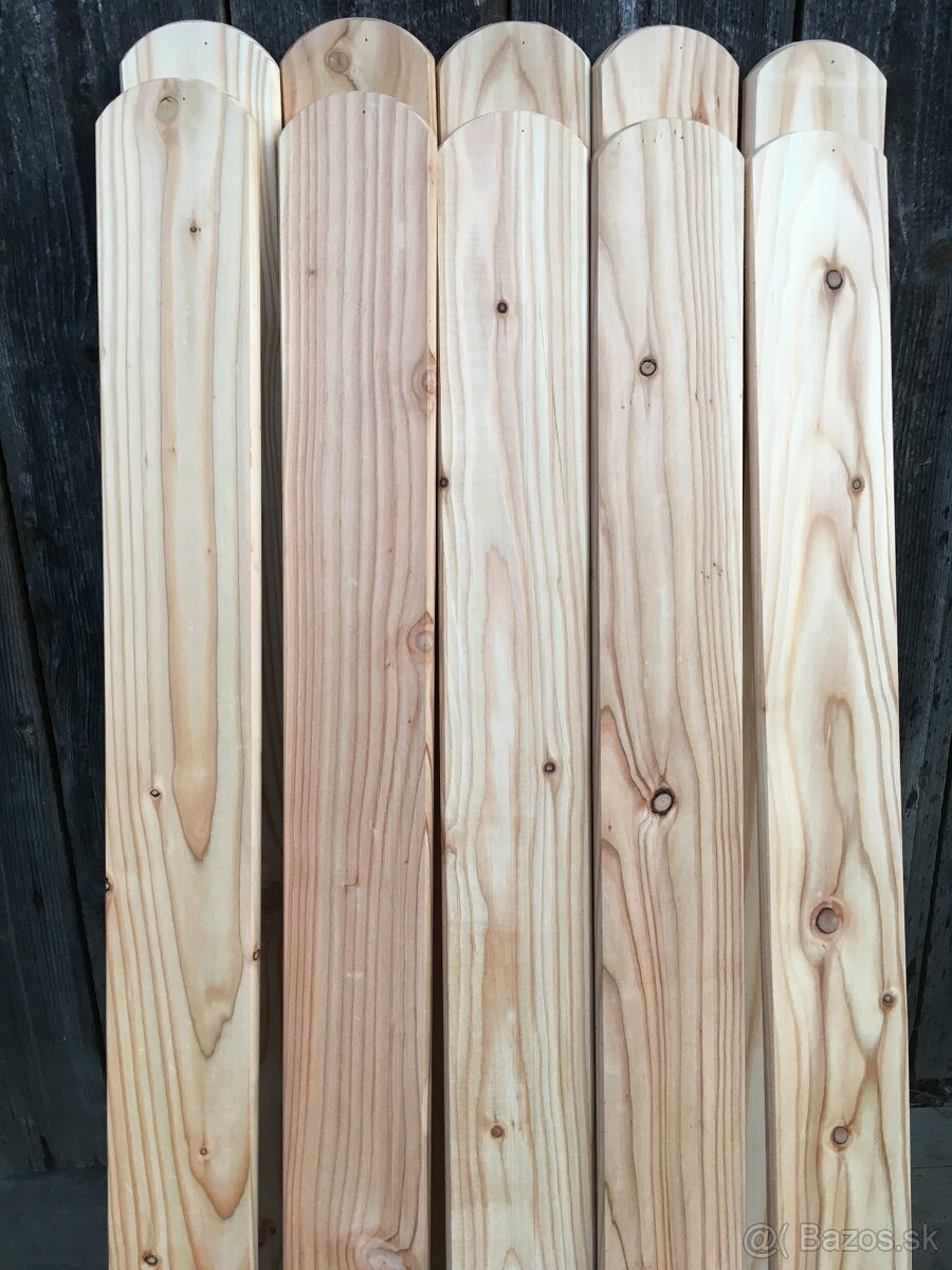 Skladom plotove dosky plotovky drevený plot - 12