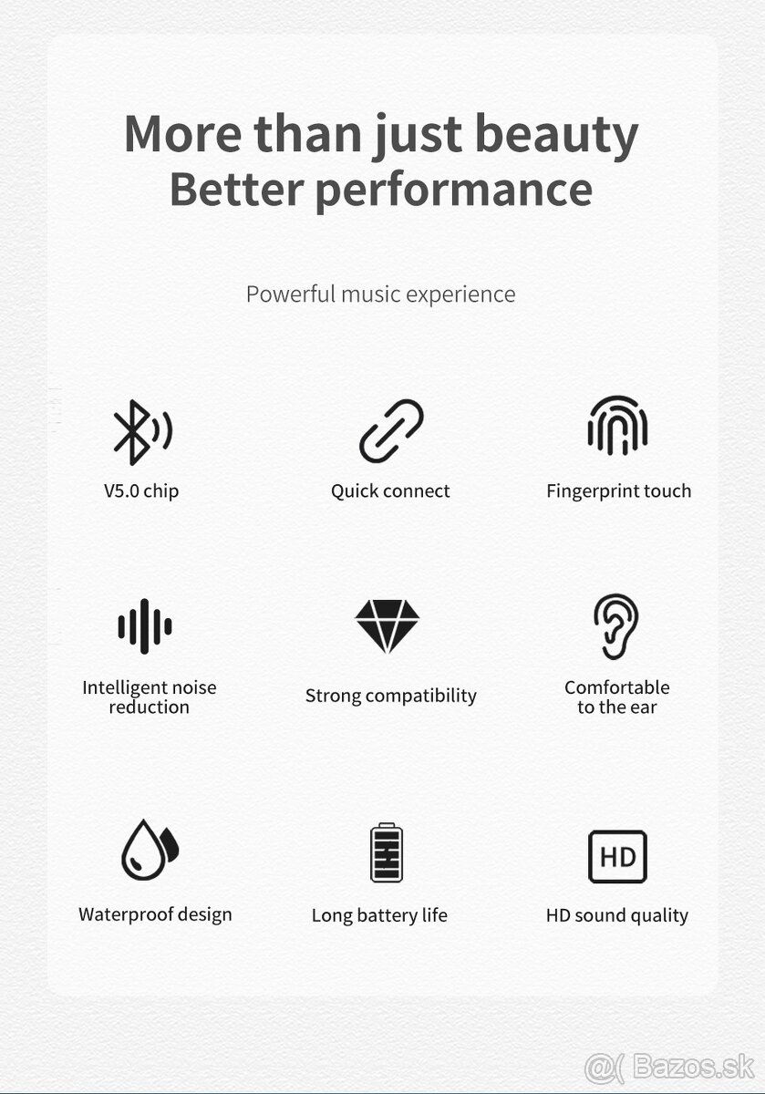 Predam sluchatka sluchadla nove Lenovo HT38 - 12