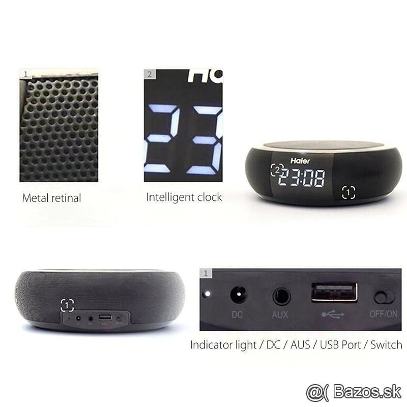 NFC Bluetooth reproduktor+power bank-Bezdrôtová nabíjačka - 12