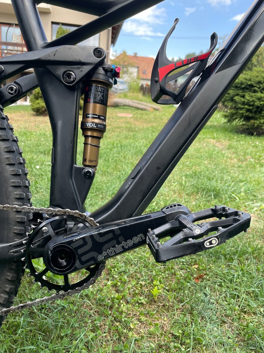 Karbonový horský trail bicykel Cube Stereo 120 HPC SLT - 12