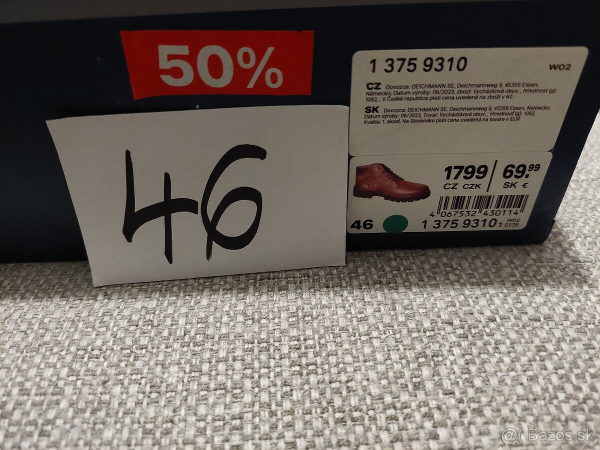 Pánske zimné topánky čižmy 46 - 12