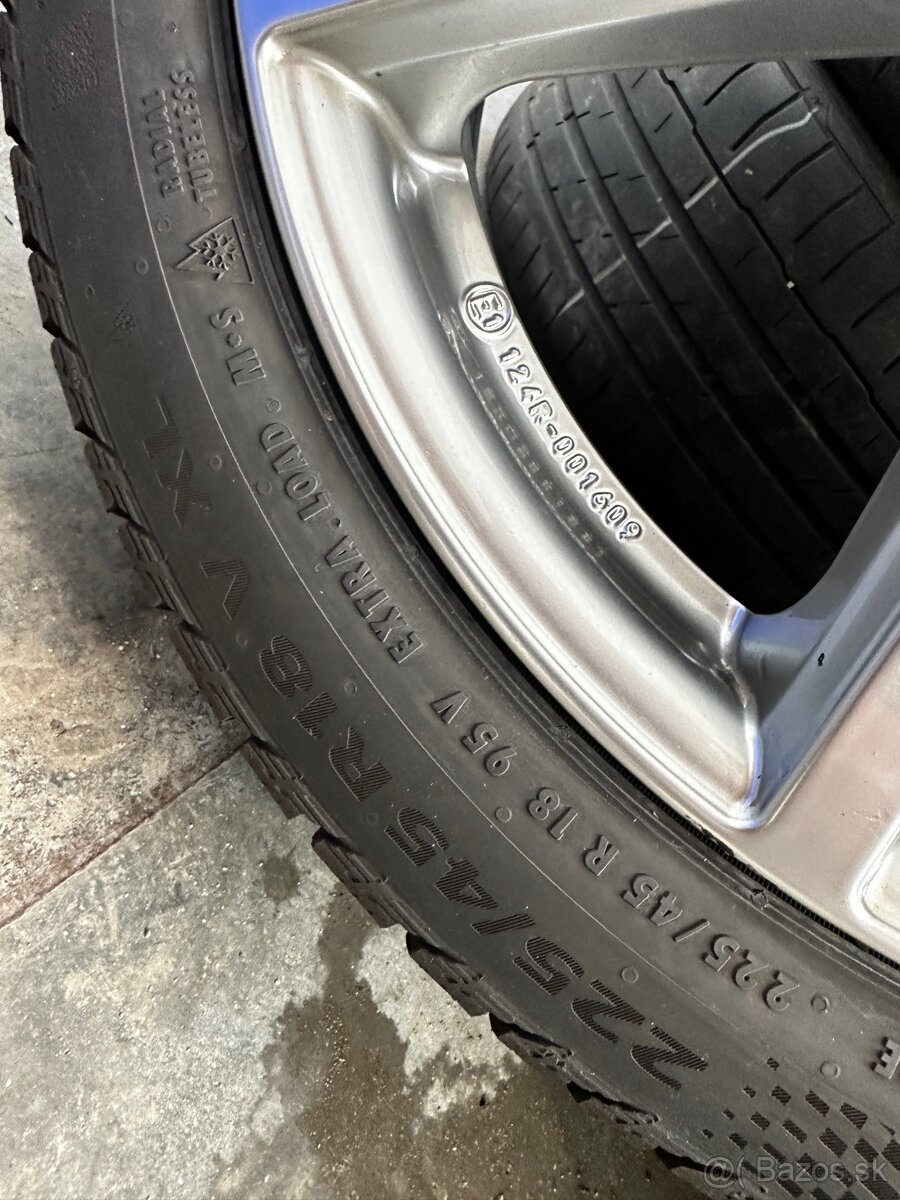 5x112 R18 7,5J ET25 + 225/45 R18 Continental 2022 - 12