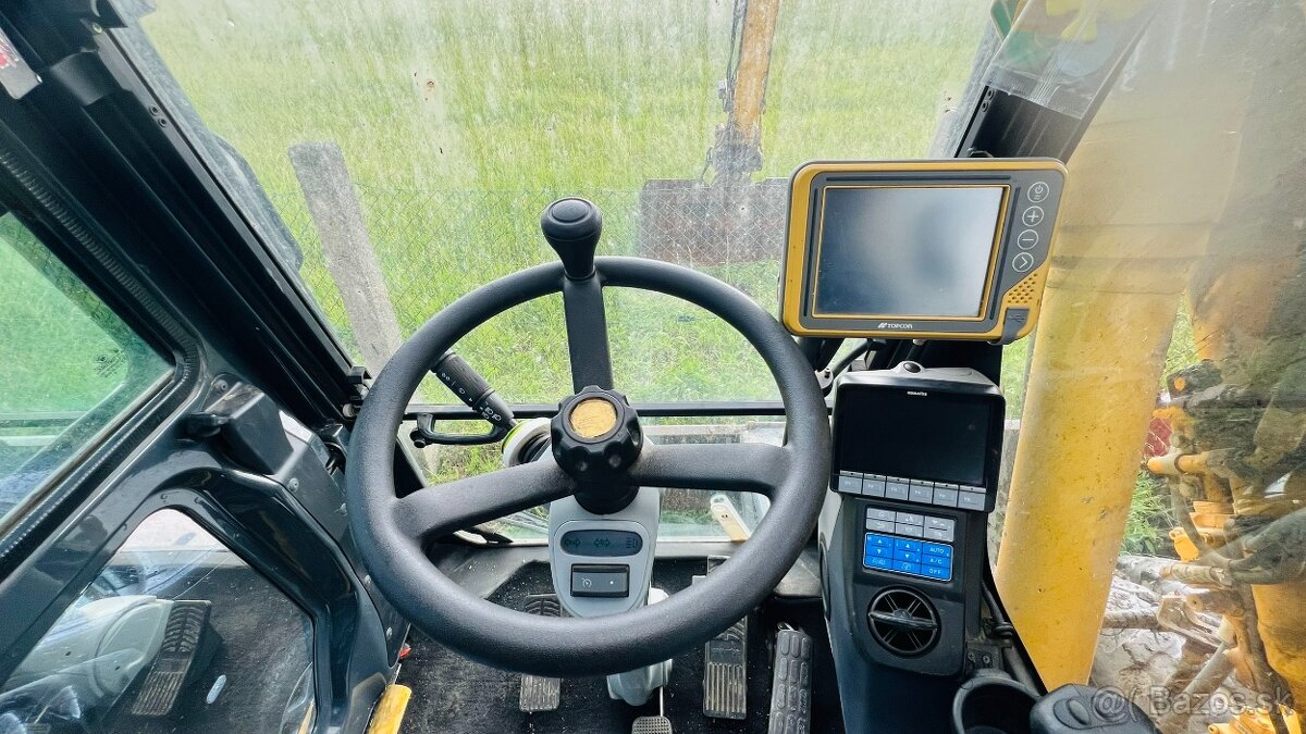 Kolové rýpadlo Komastu PW 158 - 2631 mth TOP STAV - 12