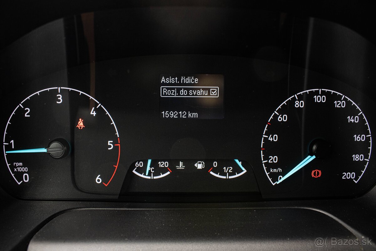 Ford Transit Custom 79kW M6, 9miest, 1. majiteľ, Nelakované - 12