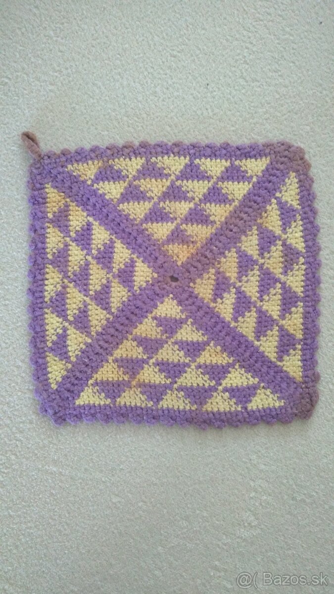 Predám obrusy,uteráky, utierky,látky, návlek na vankúš - 12