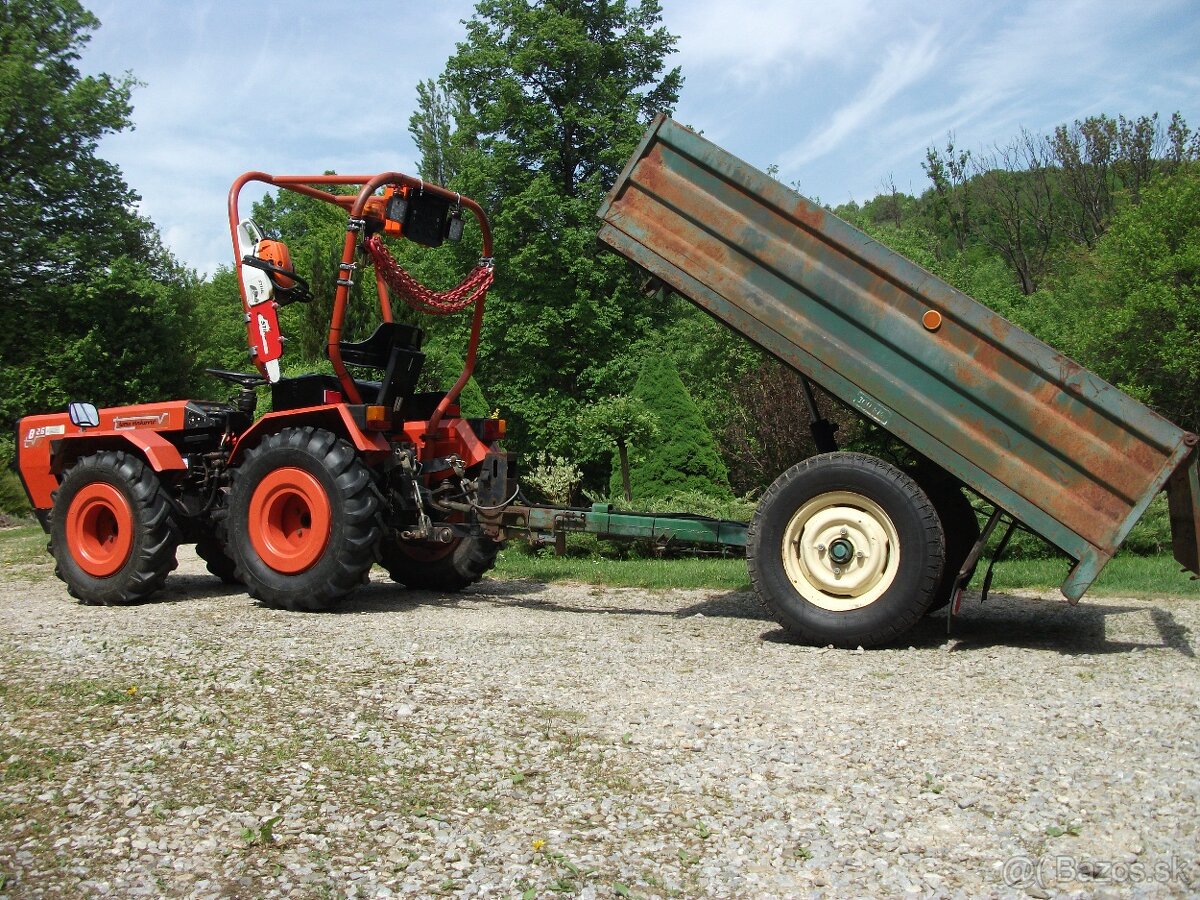 Predám orig.fabrickú vlečku-sklápač typ-ANS151. - 12