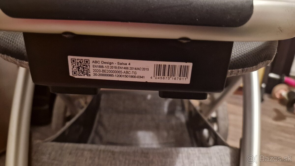 3 kombinácia ABC design salsa 4 graphite grey - 12