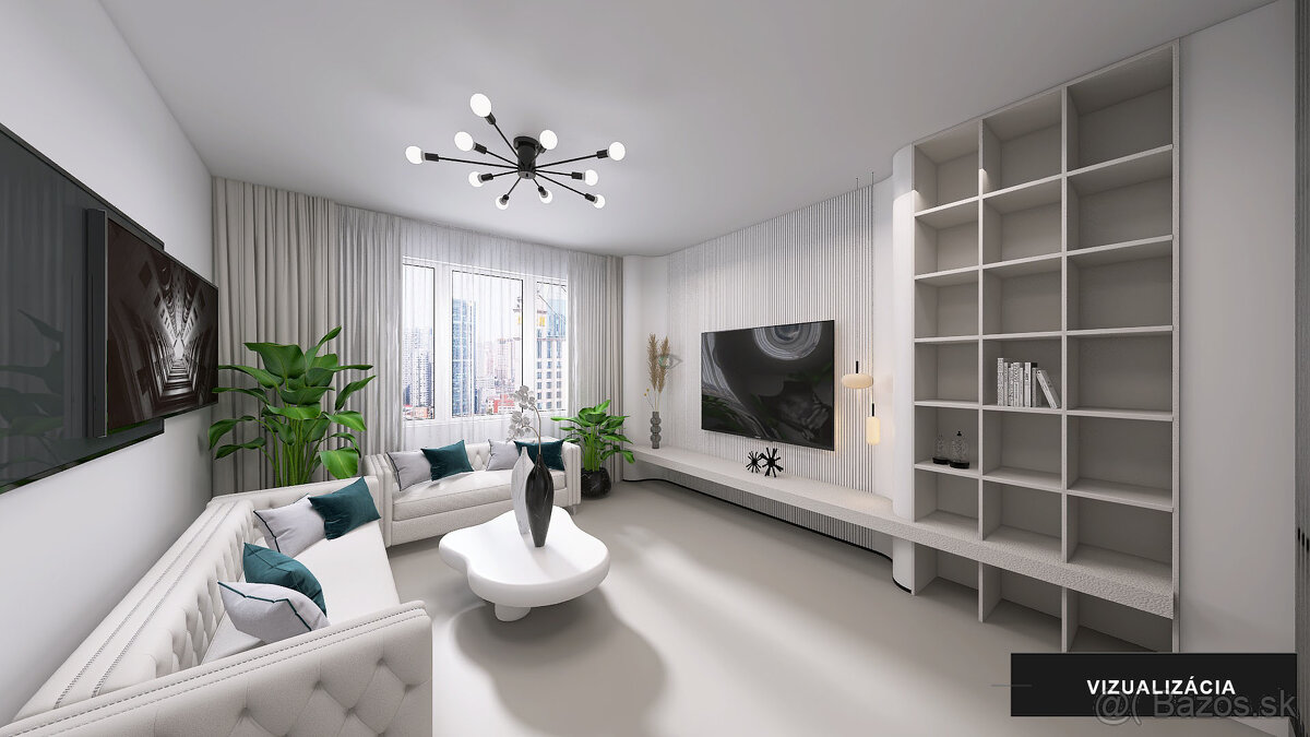 Na predaj 4 izb. byt, 89 m², VETERNICOVÁ + Garážové státie - 12