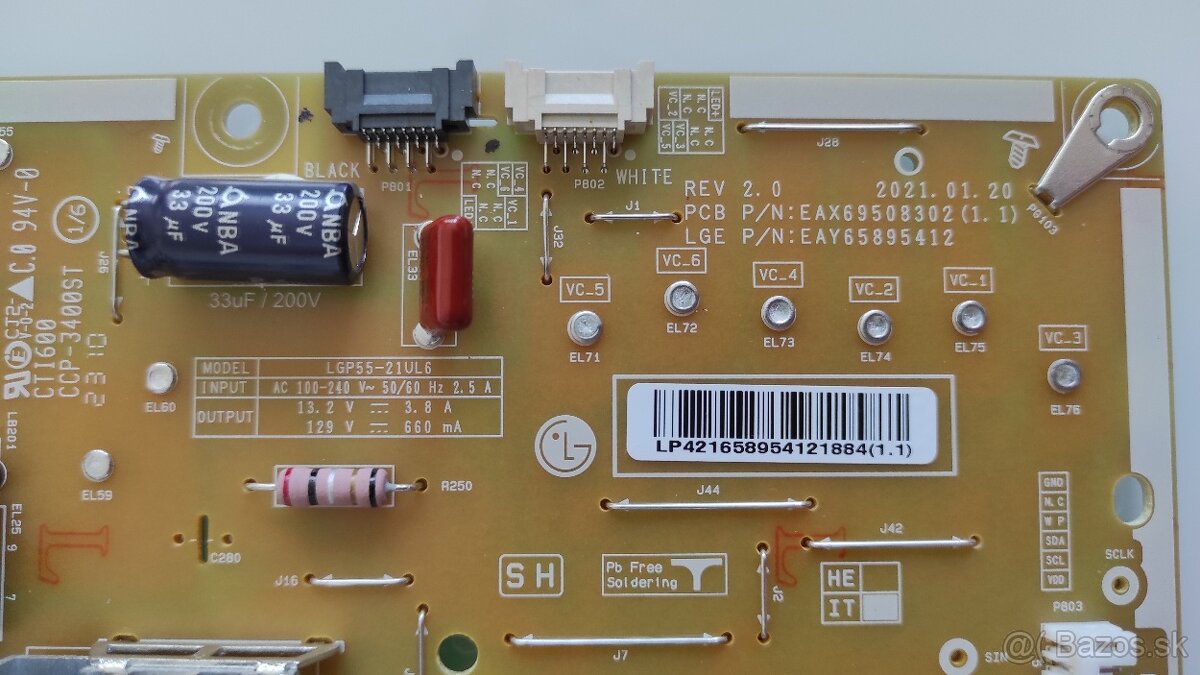 LG 55QNED813QA náhradné diely - 12