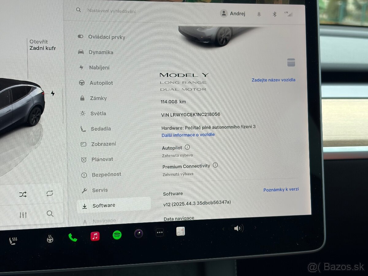 Tesla Model Y LR 2022 zimné+letné SOH 94% - 12