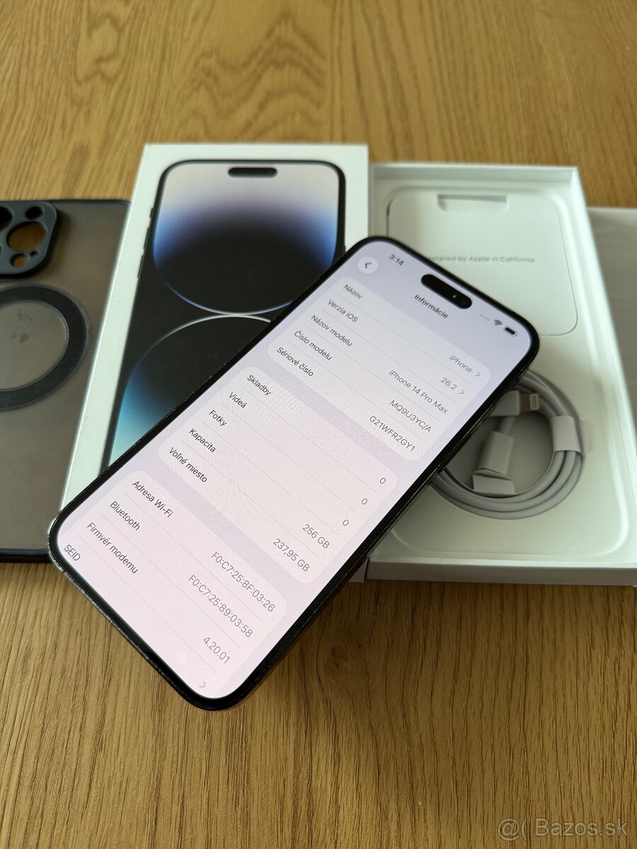 iPhone 14 Pro Max 256 gb Space Black v záruke - 12