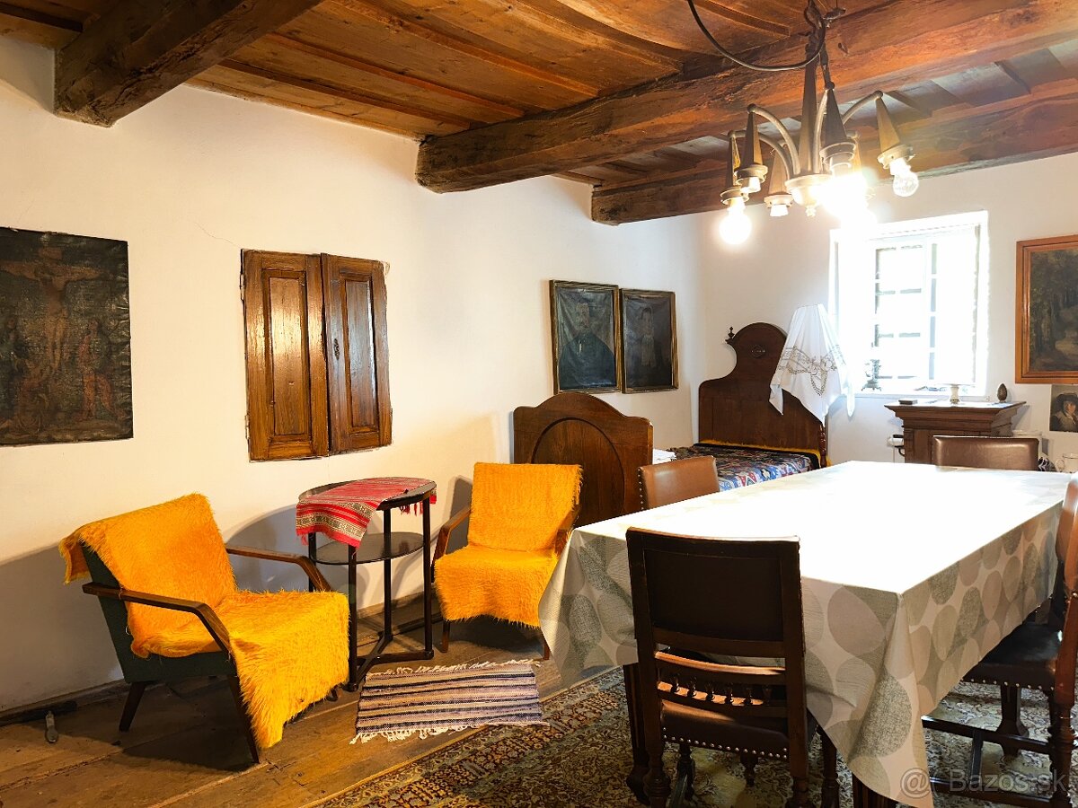 Chata s rozsiahlym pozemkom nad obcou Hrušov - 12