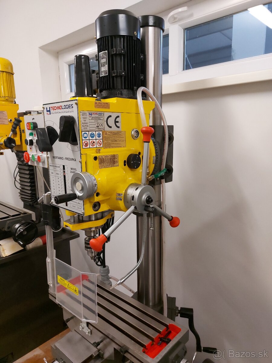 Slpová vrtačka Technologis BPC 40 , BPS vrtačko frézka - 12