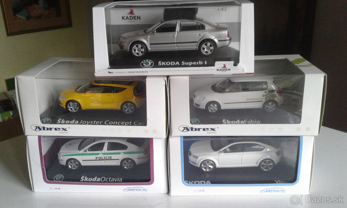 Zberateľské modely áut-Škoda - 12