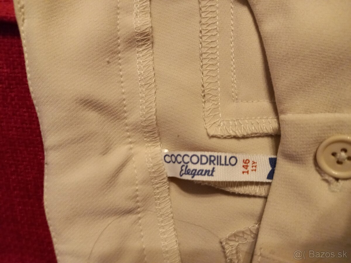 Dievčenské nohavice, rifle, elasťáky veľ. 146 - 7 ks - balík - 12