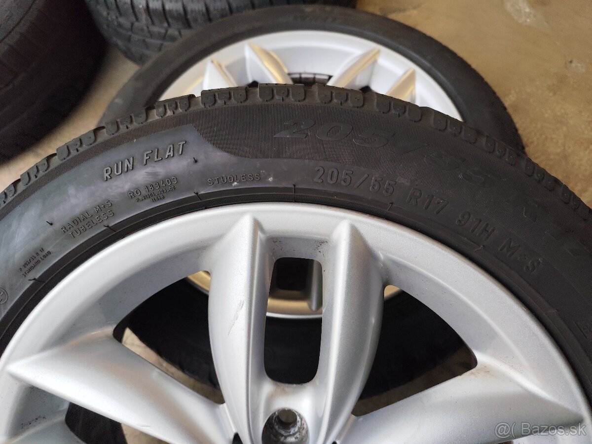 Mini sada alu+pneu 205/55 17" - 12