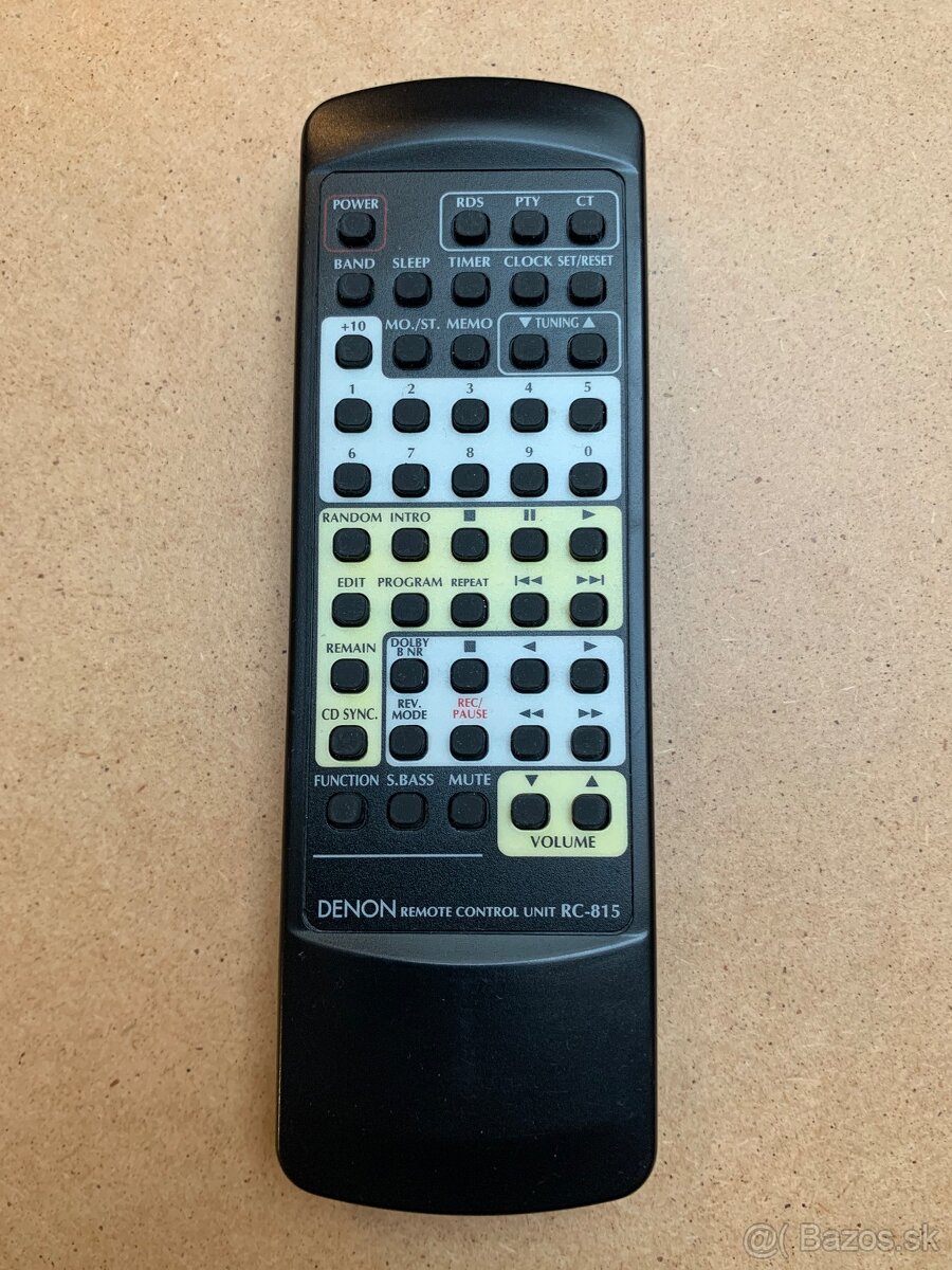 DENON …. Diaľkové ovladace - 12