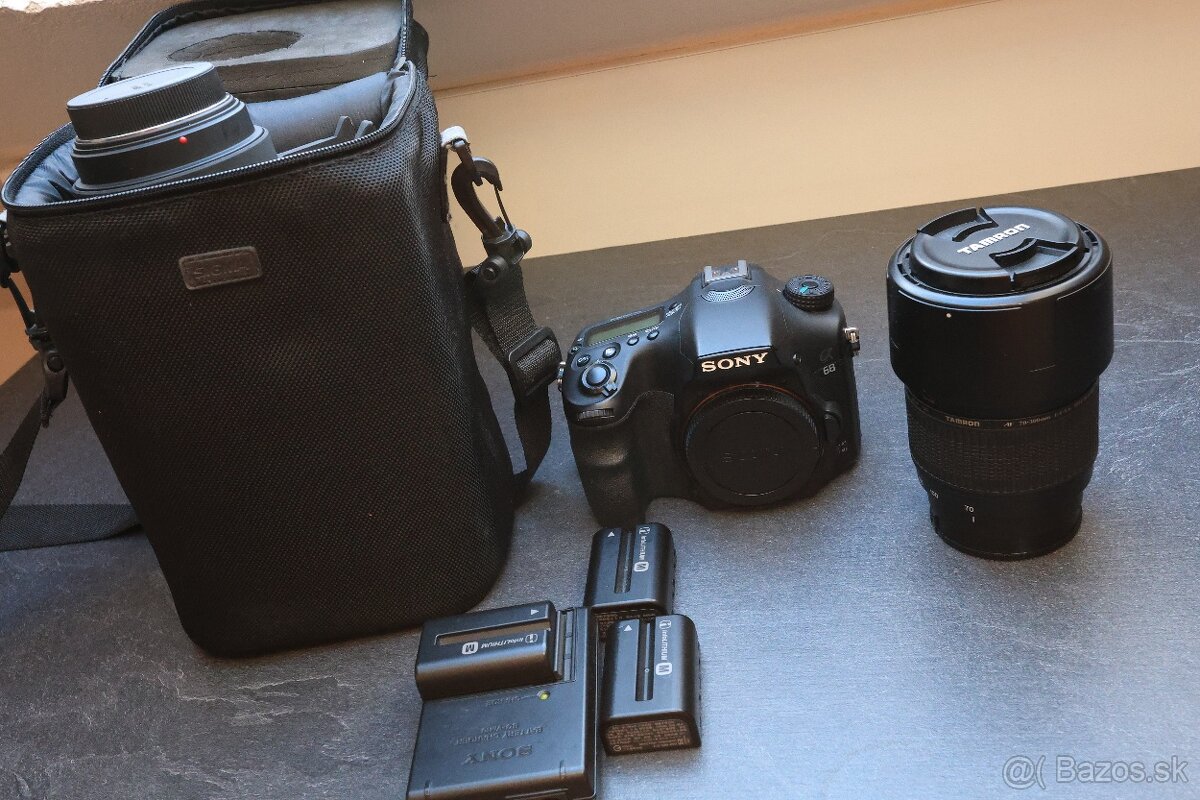 Sony a68, 24Mpx + 2x objektív - 12