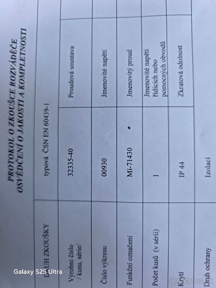 Predám rozvadzač - 12
