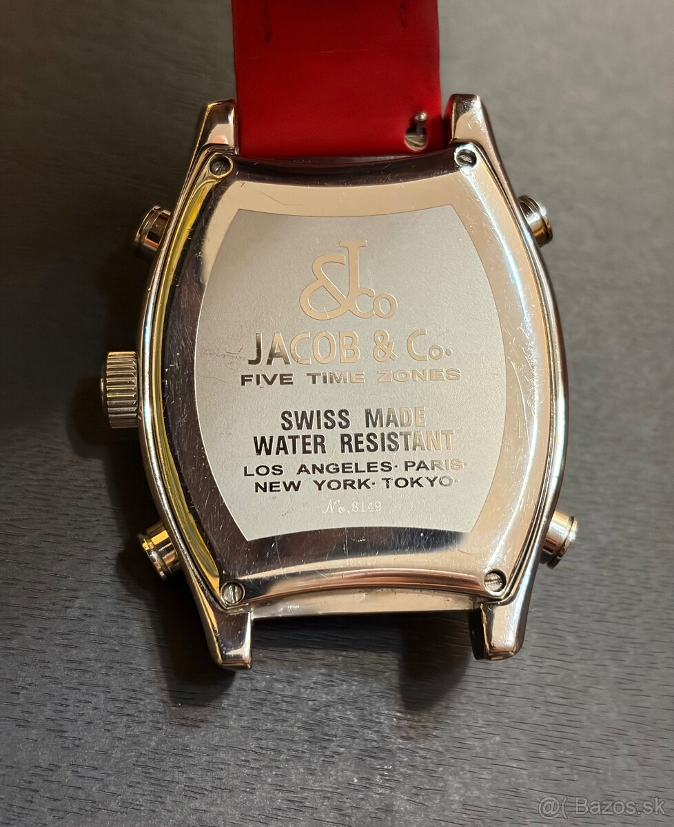 Predám luxusné hodinky Jacob & Co. Five Time Zone - 12