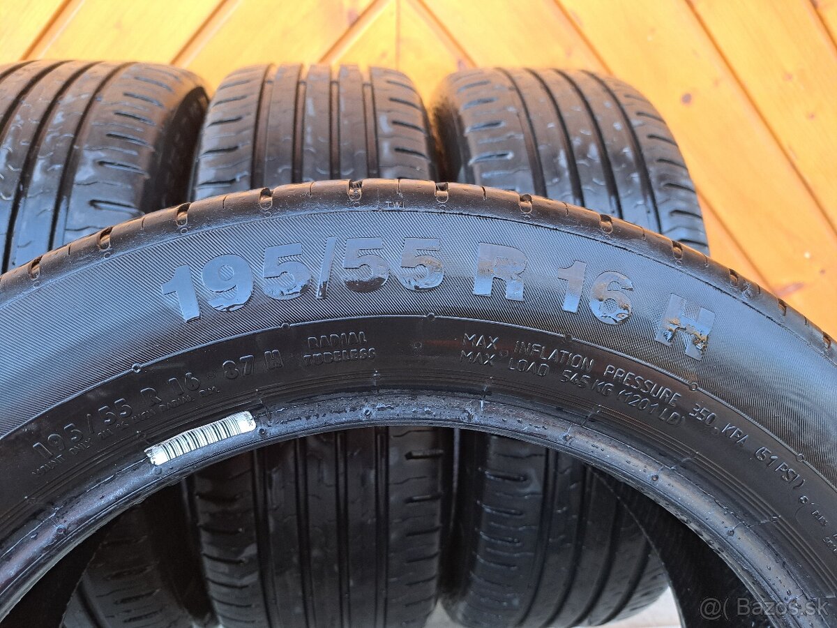 Letné pneu Continental EcoContact 5 195/55 R16 DOT0616 - 12