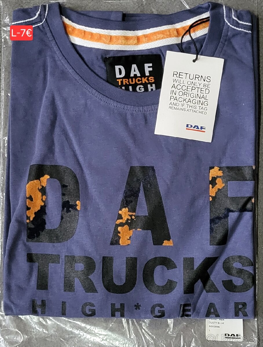 Predám tričká Nové DAF spolu 200eur - 12