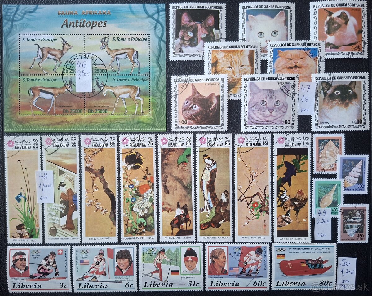 Postove znamky 5 (91poloziek) - 12