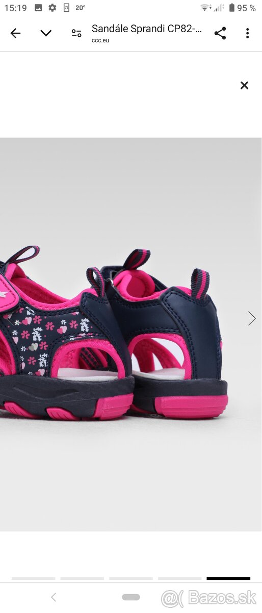 Sprandi nádherné sandále na suchý zips - 12