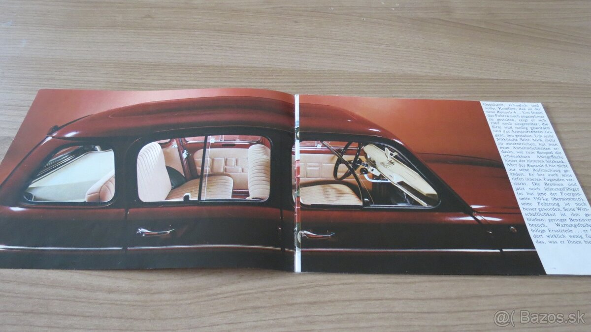 Prospekty Renault 50. až 90. léta. - 12