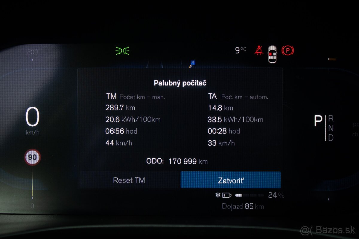 XC40 P8 Twin motor AWD, El. ťažné, Harman, Asistenti,91% SOH - 12