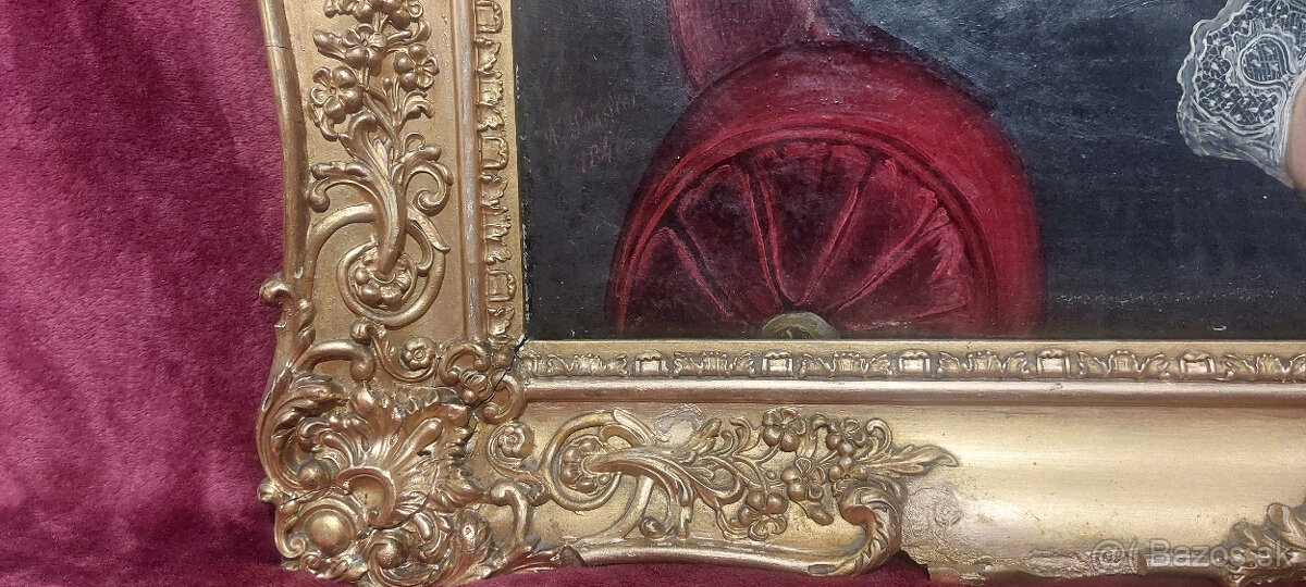 PORTRÉT DÁMY 1846 - 12