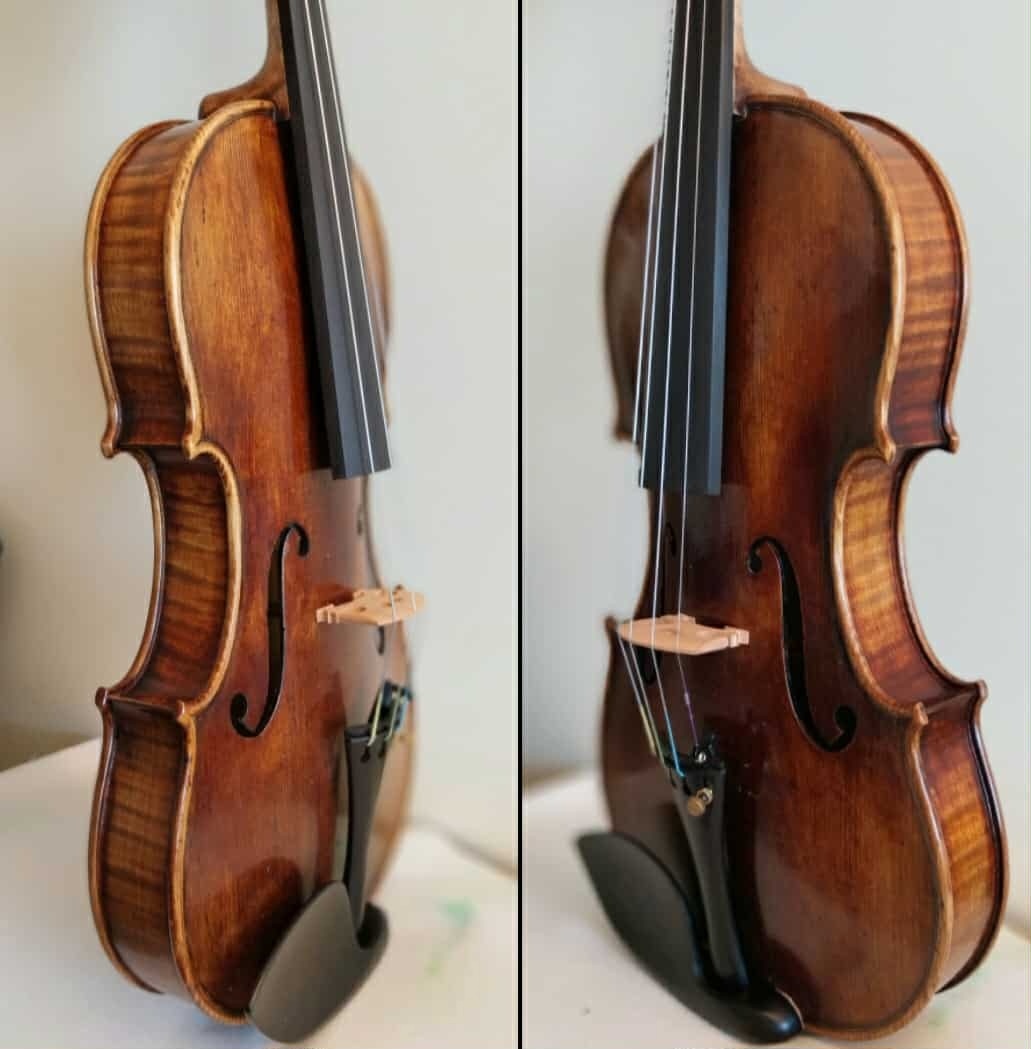 husle 4/4 Guarneri Del Gesu " Vieuxtemps " 1741 model - 12
