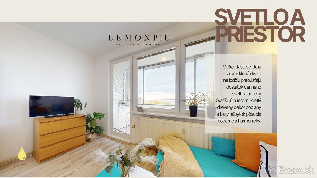 NA PREDAJ GARZÓNKA S VEĽKOU LODŽIOU NA OSUSKÉHO V PETRŽALKE - 12