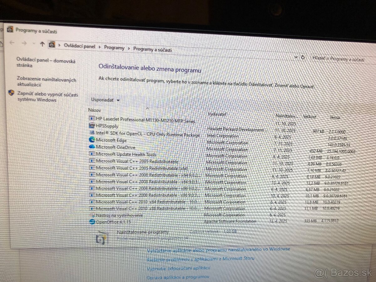 Predám kompaktný PC HP pro 3520 zabudovaný v monitori - 12