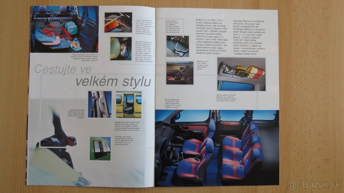 Prospekty Citroen 60. až 90. léta. - 12