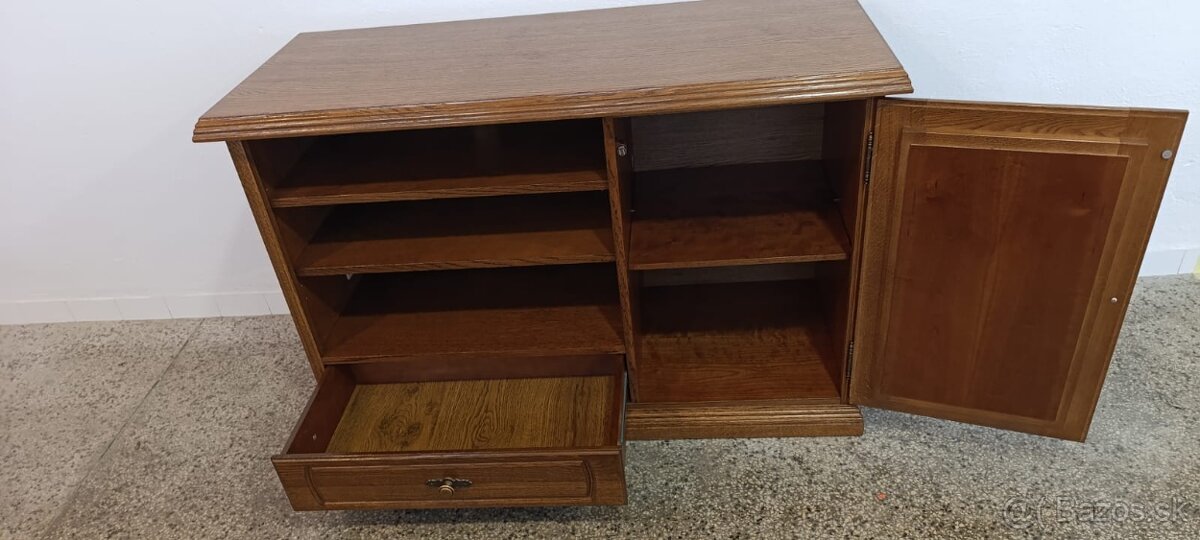 Rustikální komoda, TV, masív, Nábytek s příběhem - 12