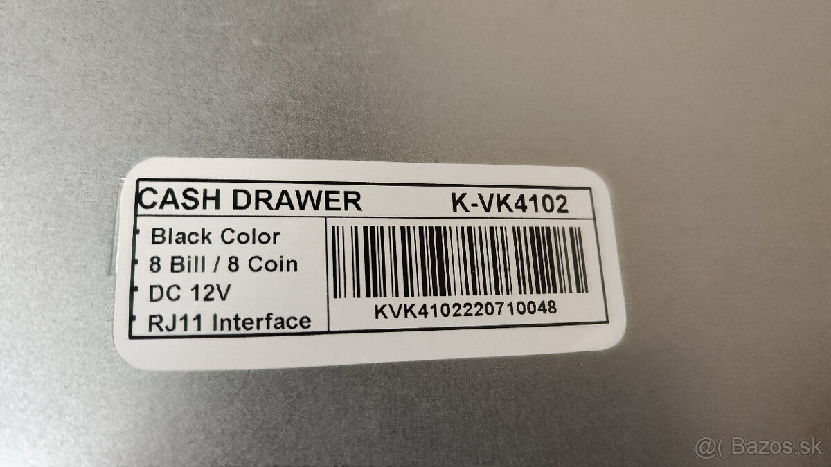 Peňažná zásuvka K-VK4102 - 12