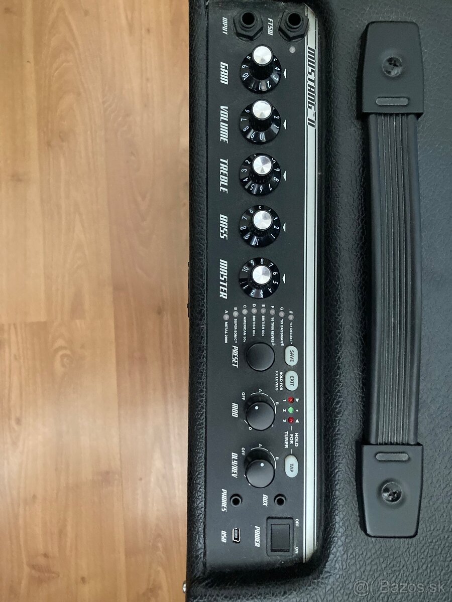 Gitara Squier telecaster+Fender mustang II modelingové Kombo - 12